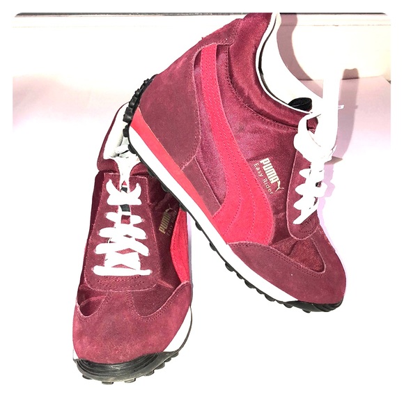 puma wedge heel sneakers